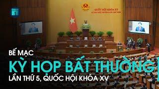  [Trực tiếp] Bế mạc kỳ họp bất thường lần thứ 5, Quốc hội khóa XV | VTC1