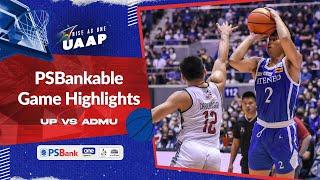 UP vs. Ateneo round 2 highlights | UAAP Season 85 Men's Basketball - Nov. 26, 2022