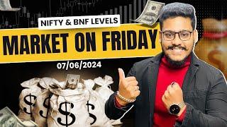 Stock Market On Friday ! Next Move For Nifty & Banknifty | Market for 7 June - Another Fall or Rise