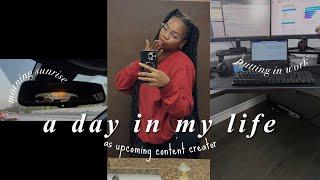 SPEND THE DAY WITH ME | working a 9-5, waking up early…