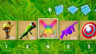 FORTNITE but everyone has SUPER ITEMS!