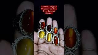 Batu Akik Anggur Cat Eye Gewang Cetar #gemstone #batucincin #akik #Akikcateye