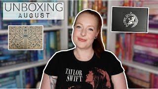 UNBOXING AUGUST 2024 - Zauberbüchse, Fairyloot YA, Adult & Romantasy | reading with Maren