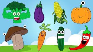 Yummy Vegetables Song | I Am Ready For Veggies! | English Tree TV