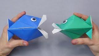 DIY Moving Paper FISH Easy Paper Crafts