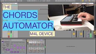 The Chords Automator [Max for Live device]