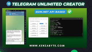 Register Bulk Telegram Accounts using 5sim.net API | Automatic Telegram Account Creator