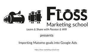 Importing Matomo goals within Google ads thanks to the Matomo premium feature Conversion Export