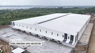 200,000+ sq. ft Pre- Engineered Industrial Shed - PEB 360° Solutions