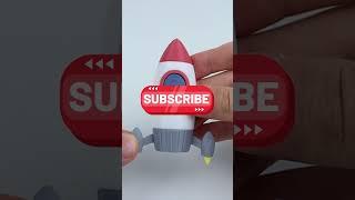 Amazing 3D Printed Rocket Ship Towel Hanger | Quick & Easy DIY! #shorts #ytshort #layerlab