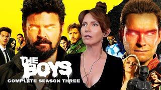 The Boys (Complete Season Three Reaction) JOURNEY TO SEASON 4!