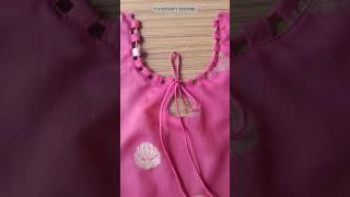 Neck Design with dori #shorts #viral #trending #diy #sewing