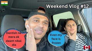 Why we drive 200 kms for Groceries in Canada | Weekend Vlog 12 | Indian couple in Winnipeg, Canada