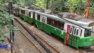 20 Minutes of Raw MBTA Green Line Footage