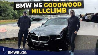 Driving the 2025 BMW M5 at Goodwood Festival of Speed