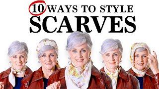 10 Easy Ways To Style A Silk Scarf - Fall 2024 Fashion