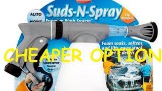 Cheap Alternative to Adam's Foam Gun - Suds n Spray Foam Gun