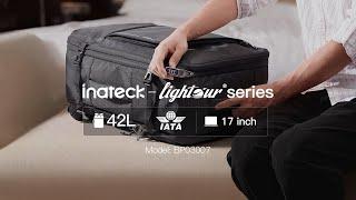 Inateck BP03007 42L Large Capacity Travel Laptop Backpack with Multiple Anti-theft Protections