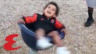 This Hilarious Little Kid is Too Dizzy to Stand Up