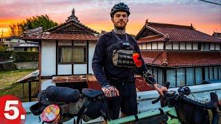 Waldweg voller Giftspinnen führt uns zu dubiosem Hotel - 1.000 km Fahrrad Tour durch Japan | Folge 5