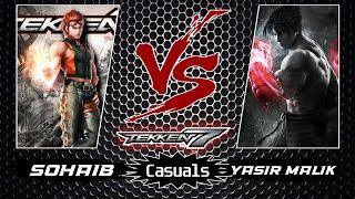 Yasir Malik (Jin) VS Sohaib (Hwoarang) Tekken 7 Pakistan