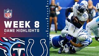 Titans vs. Colts Week 8 Highlights | NFL 2021