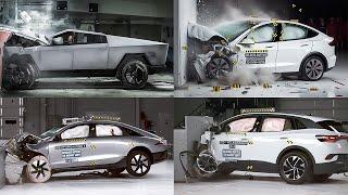 TOP 20 WORST & BEST EV CARS CRASH TEST 2024