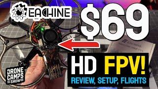 $69 HD Fpv?!!! - Eachine Sphere Link OpenIpc - Review, Flights,  & Setup 