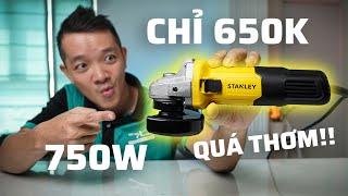 Máy Mài Góc Ngon Như Này Mà Có 650K, Quá Thơm Luôn !!! Stanley SG7100