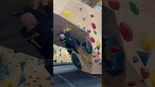 New set, yellow climb!! #rockhaven #bouldering #greshamoregon