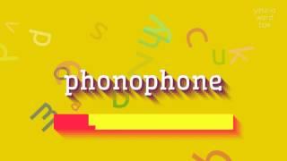 How to say "phonophone"! (High Quality Voices)