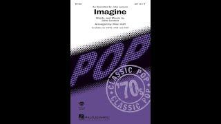 Imagine (SATB Choir) - Arranged by Mac Huff