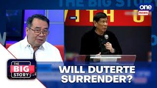 Colmenares: Duterte will not surrender to ICC | The Big Story