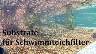 Filtersubstrate für Schwimmteiche und Naturpools