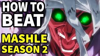How to beat the DIVINE VISIONARY GAMES in "Mashle Season 2"