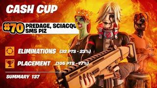 70TH PLACE in the NA TRIO CASH CUP  W/PIZ and SCIACQUA | Predage
