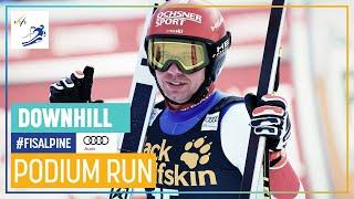 Beat Feuz | 3rd place | Val Gardena | Men's Downhill | FIS Alpine