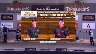 STIHL TIMBERSPORTS® SERIES: TV-Magazin der Deutschen Meisterschaft 2013