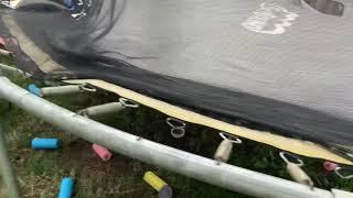 Broken trampoline