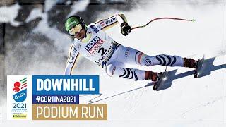 Andreas Sander | Silver | Men’s Downhill | 2021 FIS World Alpine Ski Championships