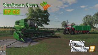 FS19 - SimBman Farm EP02 - the first harvesting