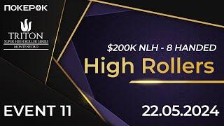 Triton Poker 2024 E#11 |$200K NLH| Артур Мартиросян, Алекс Кулев, Крис Брюэр, Адриан Матеос