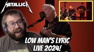 Metallica - Low Man's Lyric (Live Los Angeles, CA - December 13, 2024) REACTION!!!