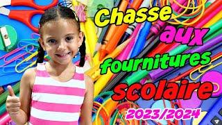 KAMILIA - CHASSE aux FOURNITURES SCOLAIRES 2023 2024 au CP