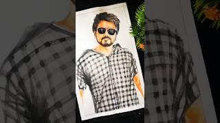 Thalapathy വിജയ്  Master  #drawing #art #viralvideo #thalapathy #master  #vijay  #shorts