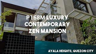 P168M Luxury Contemporary Zen House in Ayala Heights, Quezon City, Metro Manila | Vlog#46