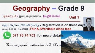 Geography grade 9 - Asian Region -Part A,  By : Rathna  Ramanayake.