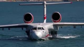 Seaplane Be-200/Aviation Takeoff Beriev Be-200 Altair multipurpose amphibious aircraft