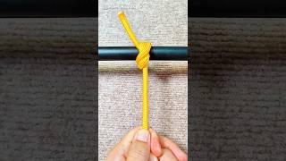 YCB-Knots #369，This is a Strange Knot，It's also a fixed point locking pile knot.#diy#shorts#绳结#knots