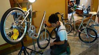 高級自転車を作るプロセス。MADE IN JAPAN！ 日本のハンドメイド自転車メーカー。